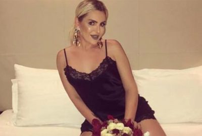 Mayolu görüntülenen Selin Ciğerci, sosyal medyayı salladı