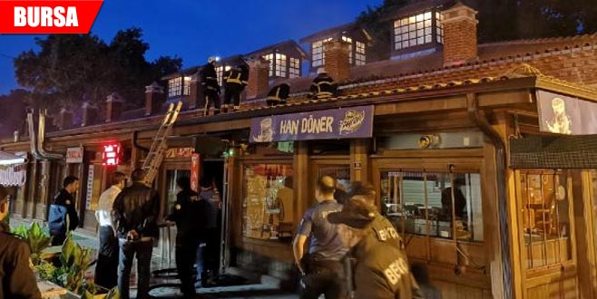 Tarihi handa korkutan yangın