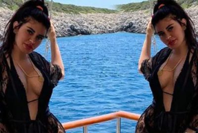 Tatil pozuyla sosyal medyayı ikiye böldü