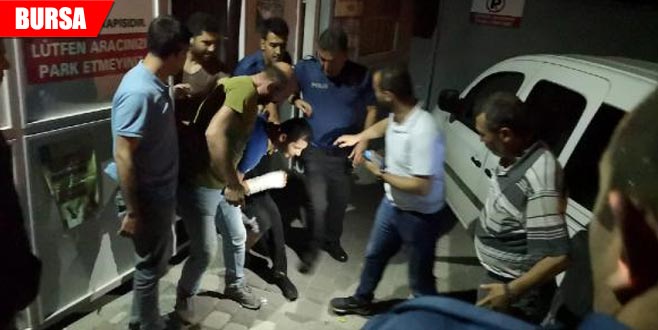 Baba-oğul kaçtı polis kovaladı