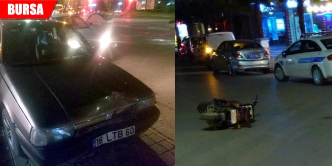 Otomobil ile elektrikli bisiklet çarpıştı: 2 yaralı