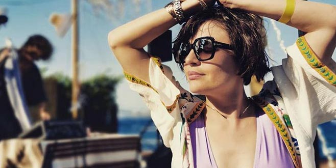 Gonca’nın Bodrum keyfi