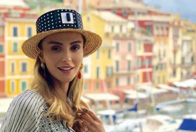 Özge’nin tatil keyfi