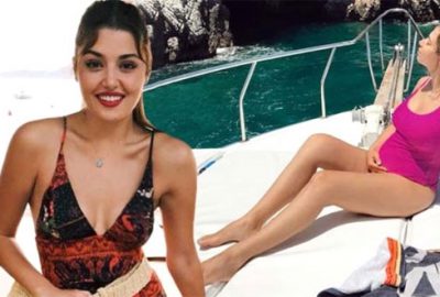 Hande Erçel’in ablasının pozlarına beğeni yağdı