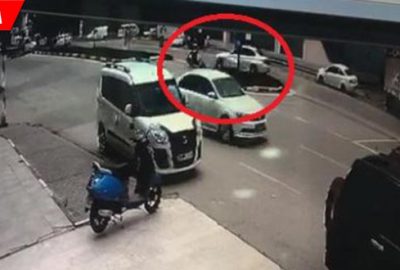 Otomobil ile motosikletin çarpıştı: 1 yaralı