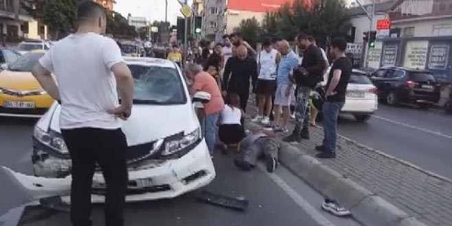 Usta oyuncu ve 5 yaşındaki kızı kaza geçirdi!