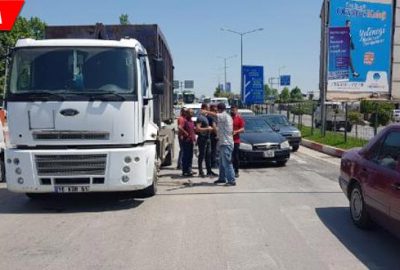 Önce çarptı sonra üstünden geçti