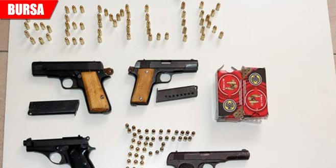 Silah kaçakçısına operasyon!