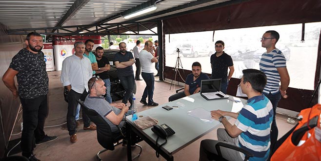 İkinci el satıcıları sınavda ter döktü