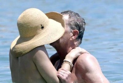 Güzel oyuncu 34 yaş büyük nişanlısıyla ön balayında