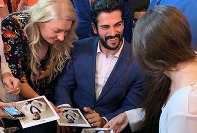 Romanya’da Burak Özçivit izdihamı