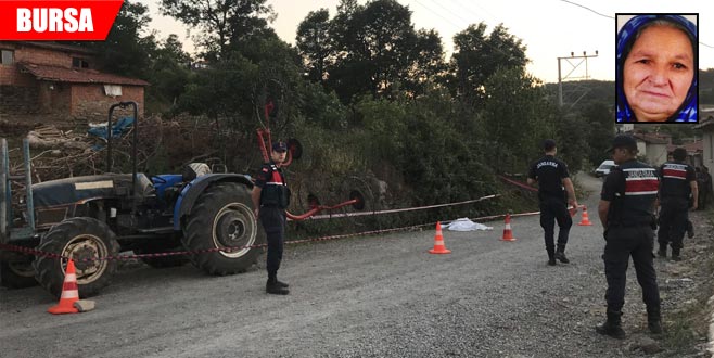 Traktörden düşen kadın hayatını kaybetti