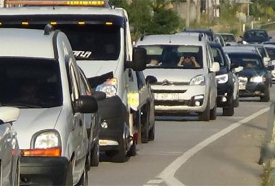 Ankara-Bursa yolunda bayram dönüşü yoğunluğu