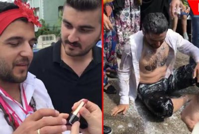 Damadı bunaltan ‘şaka’