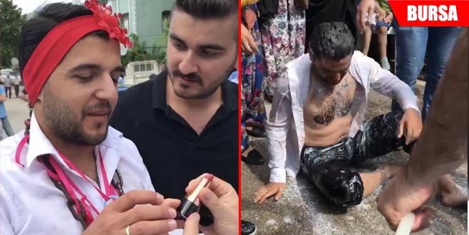 Damadı bunaltan ‘şaka’