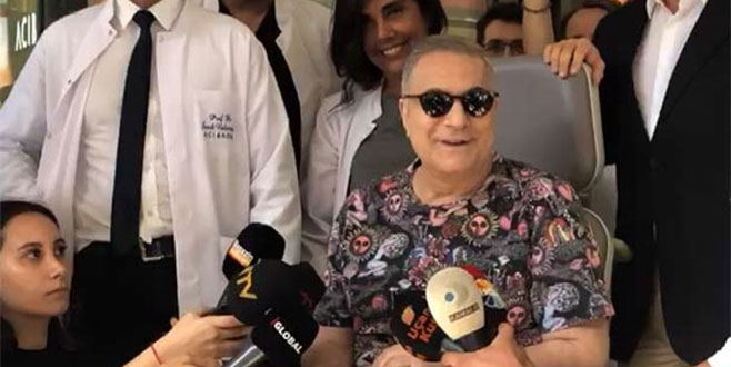 Mehmet Ali Erbil taburcu oldu Mehmet Ali Erbil taburcu oldu