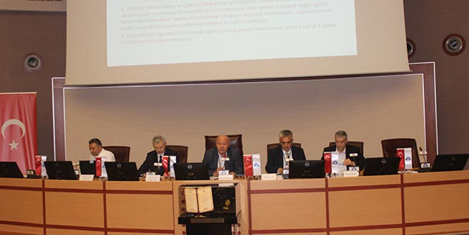 Bursa OSB’de hedefe ulaştık