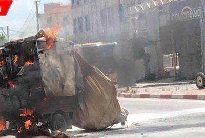 Yeni aldığı ekmek teknesi küle döndü