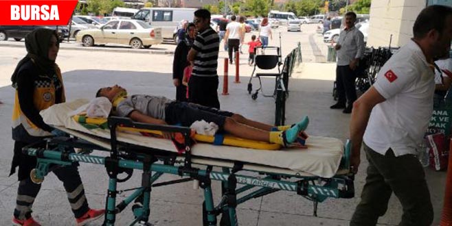 Evin penceresinden düşen Recep ağır yaralı