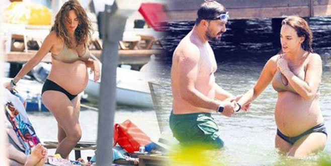 Ali Erel 7 aylık hamile eşi Seda Bakan’ın üzerine titredi Ali Erel 7 aylık hamile eşi Seda Bakan’ın üzerine titredi