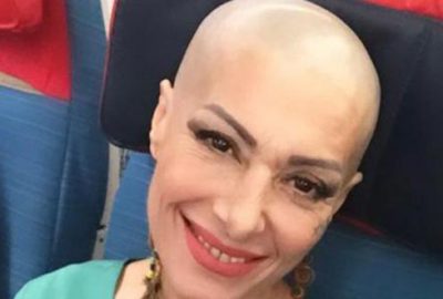 Saçını kazıttı!