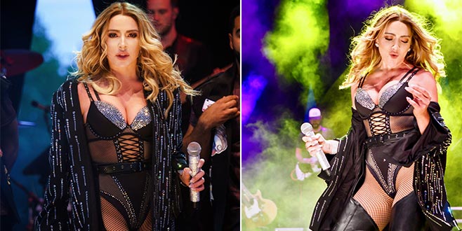 Hadise’den iddialı kostüm