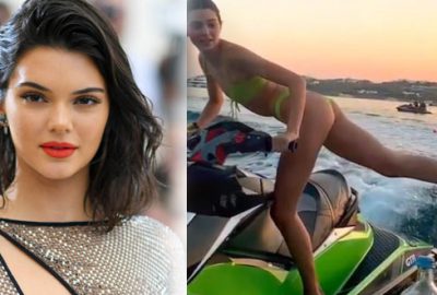 Güzel model nefes kesen videosuyla sosyal medya akımına uydu