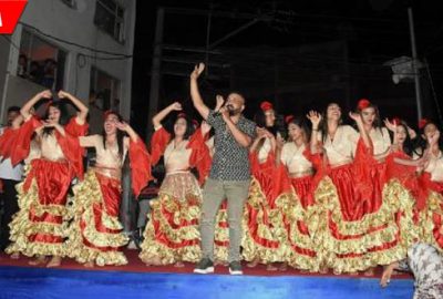 ‘Roman Gecesi’ renkli görüntülere sahne oldu