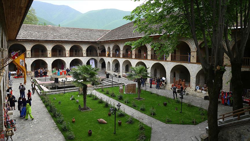 Şeki Han Sarayı Dünya Miras Listesi’nde Şeki Han Sarayı Dünya Miras Listesi’nde