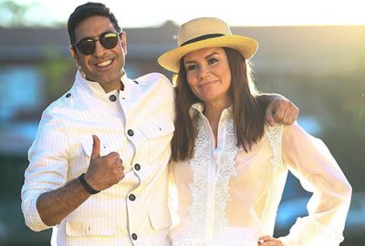 Kardeşiyle klip çekti