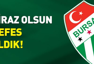 Biraz olsun nefes aldık!