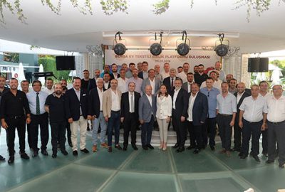 Bursalı ev tekstilcileri güçlerini birleştirdi