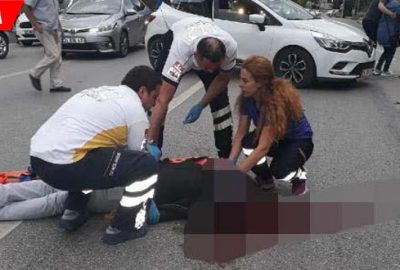 Trafikte hata kaza getirdi: 1 ağır yaralı