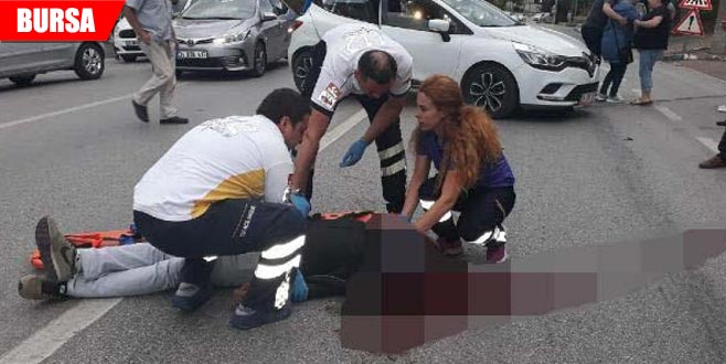 Trafikte hata kaza getirdi: 1 ağır yaralı