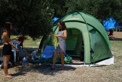 Çadır kamplara büyük ilgi