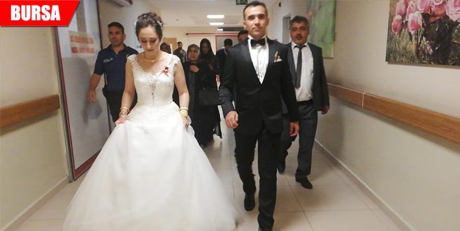 Vefalı çift, düğün sonrası soluğu hastanede aldı