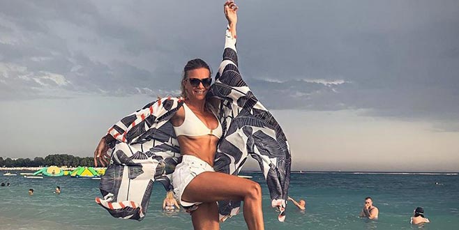 Ivana’nın tatil keyfi