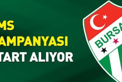 SMS kampanyası start alıyor