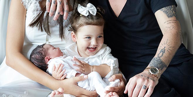 Arya’nın ablalık heyecanı