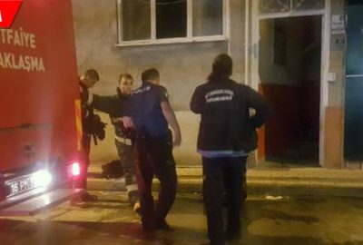 İzledikleri televizyon patladı!