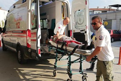 Mobilya imalathanesinde kaza: 1 yaralı