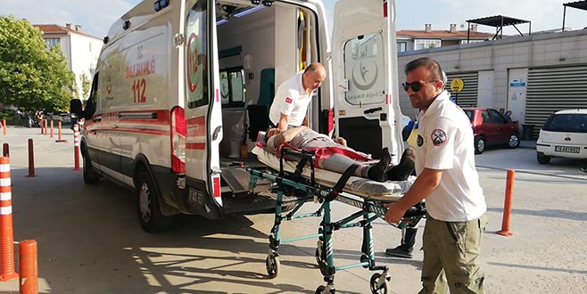 Mobilya imalathanesinde kaza: 1 yaralı Mobilya imalathanesinde kaza: 1 yaralı