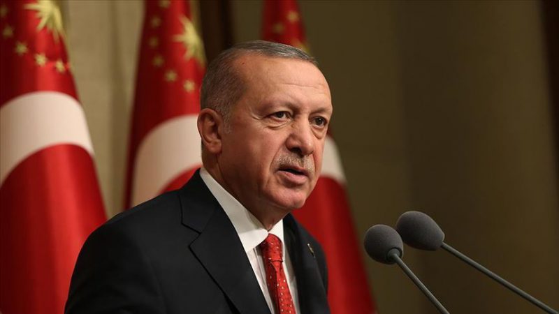 Cumhurbaşkanı Erdoğan, "Örtülü veya açık hiçbir yaptırım tehdidi Türkiye'yi haklı