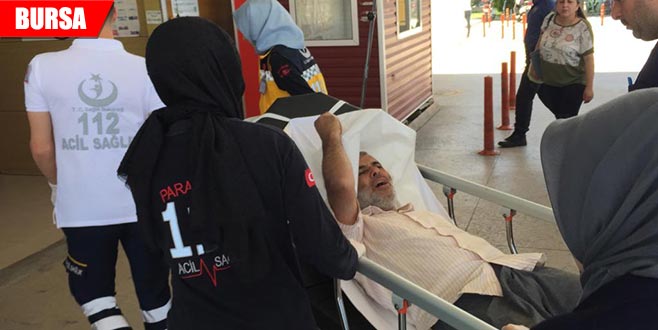 Kazada yaralandı, tedavi olmamak için direndi