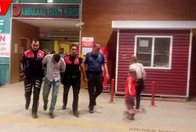 Cezaevi firarisi kalasların arasında yakalandı