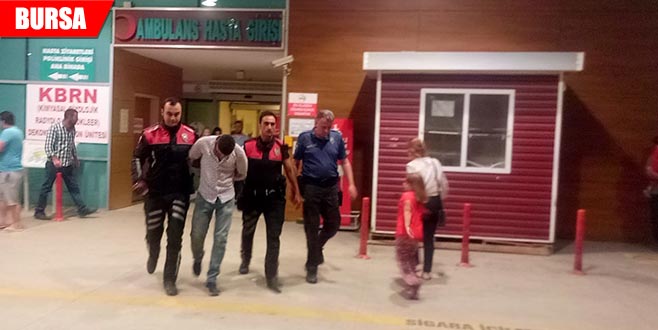 Cezaevi firarisi kalasların arasında yakalandı