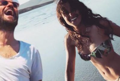 Bursalı oyuncunun tatili sosyal medyada gündem oldu