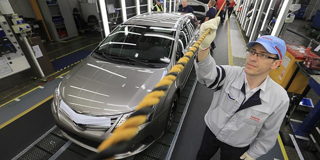 Toyota’da bakım molası