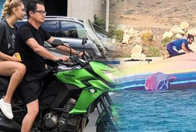 Acun Ilıcalı kendisinden 30 yaş küçük sevgilisi ile adalar arası mekik dokuyor!