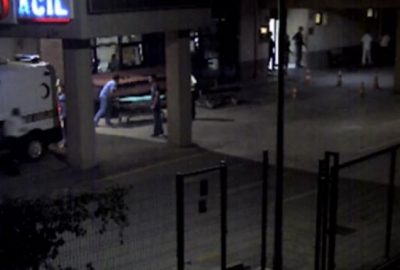 Hainin son anları güvenlik kamerasında